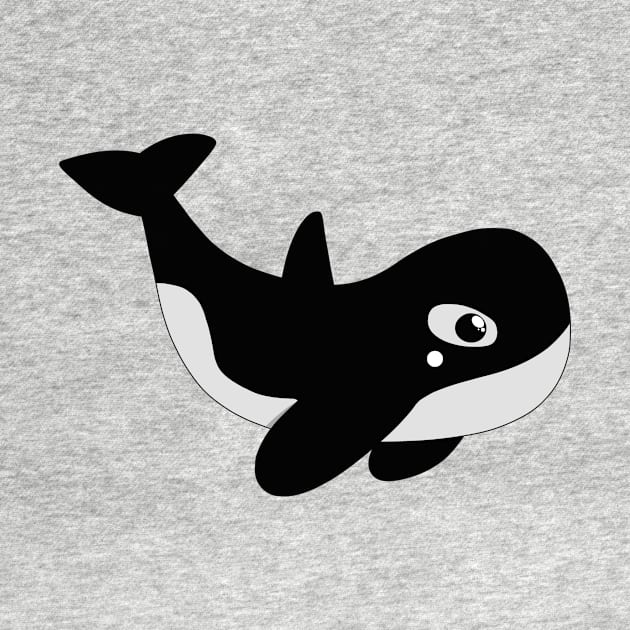 cute orca by PandLCreations